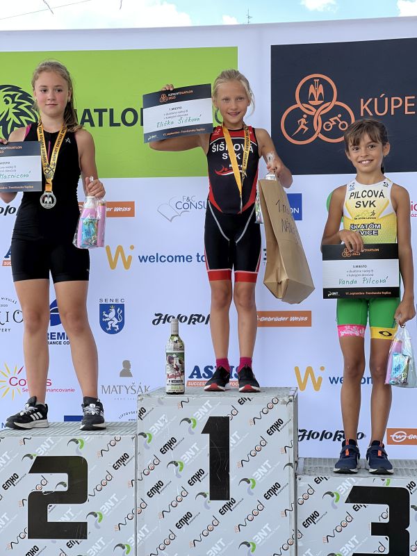Natália Šípošová a&nbsp;Alex Mandák majstri Slovenska v&nbsp;duatlone
