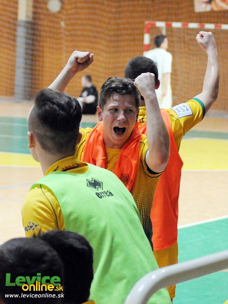 Futsal Team Levice - MFsK Nitra, 17. kolo 1. SLF, 20.2.2015