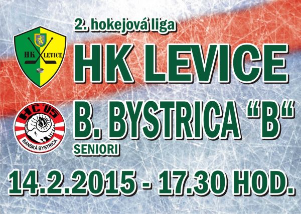HK Levice - HC Banská Bystrica "B", 14.2.2015