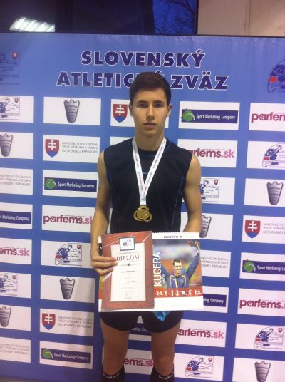 Matúš Verbovský majstrom Slovenska v behu na 3000m