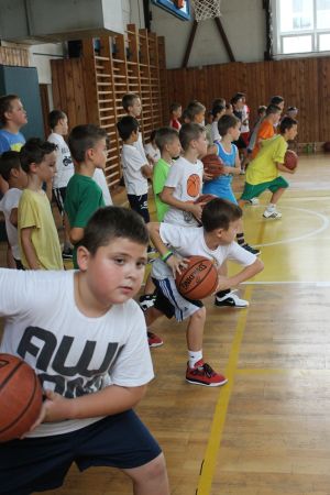 Na prvom tréningu mladších minižiakov 36 detí!