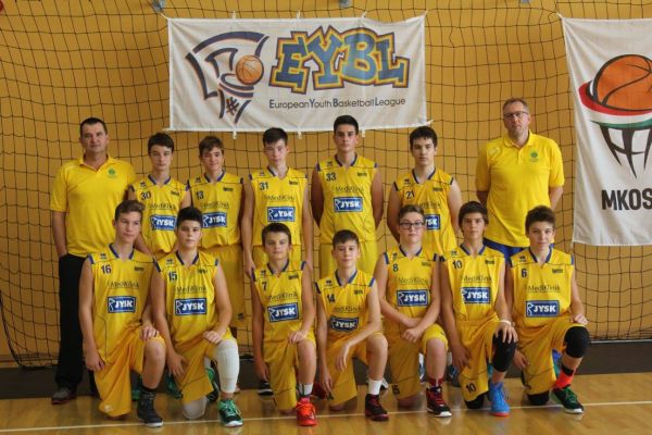 Hráči ŠBK Junior Levice do 14 rokov štartujú svoju premiérovú účasť v EYBL!