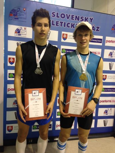 Fazekaš Majstrom SR v halovej atletike, Verbovský strieborný!