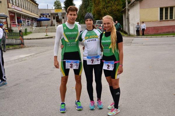 Absolútnymi víťazmi Slovenského pohára v duatlone Levičania Matúš Verbovský a Ivana Kuriačková