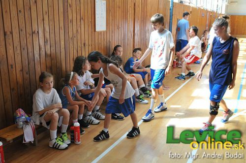 Basketbalový tábor pre deti sa zorganizoval už po siedmy krát - Martin Sýkora, Dávid Demečko, Richard Kucsa, 2.-6.7.2012, Levice