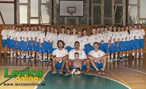 Basketbalový tábor pre deti sa zorganizoval už po siedmy krát - Martin Sýkora, Dávid Demečko, Richard Kucsa, 2.-6.7.2012, Levice