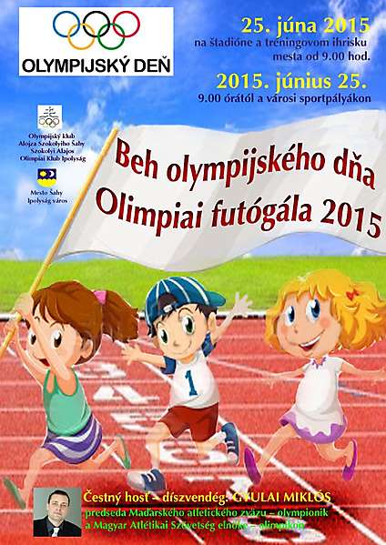 V Šahách sa konal Beh olympijského dňa 2015 + fotografie