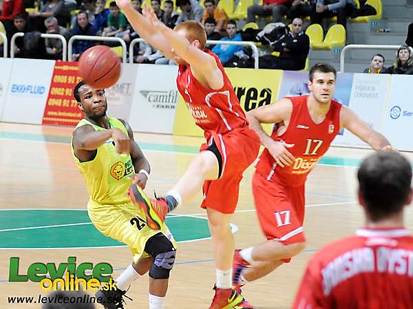 27. kolo Slovak Sport.TV Basket extraligy mužov BK Levickí Patrioti - ŠKP Banská Bystrica zo dňa 20.1.2014