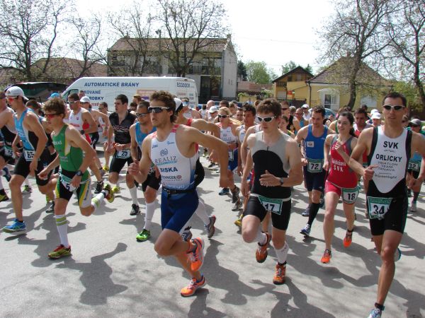 Na Žitavskom duatlone levický ŠK Atóm exceloval