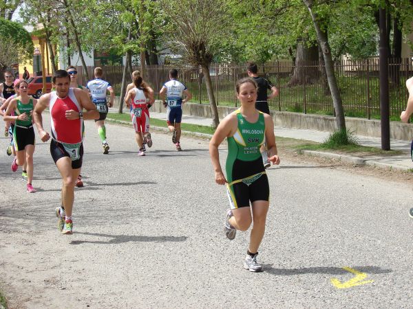 Na Žitavskom duatlone levický ŠK Atóm exceloval