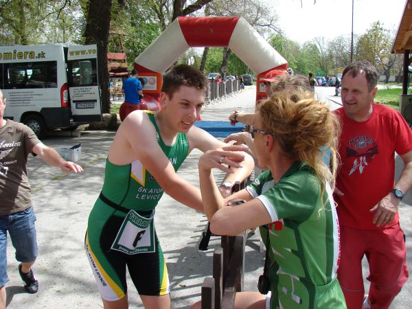 Na Žitavskom duatlone levický ŠK Atóm exceloval