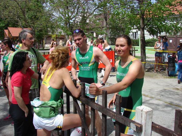 Na Žitavskom duatlone levický ŠK Atóm exceloval