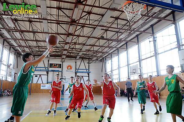 Levické basketbalové družstvá víťazne, zaváhali len kadetky