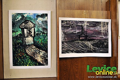 Levická kalvária vo výstavnej sieni