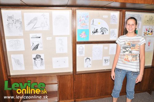 To najlepšie na koniec – výstava prác detí výtvarného krúžku pri CVČ Levice