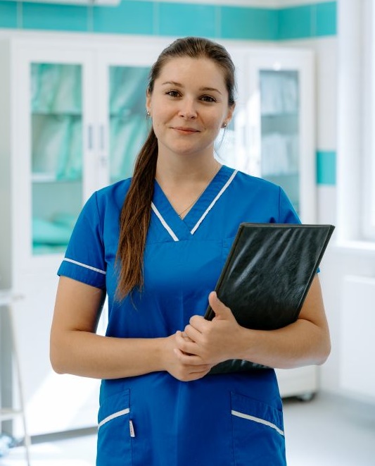 Pôrodná asistentka Bernadeta Severová z levickej pôrodnice Pôrodná asistentka Bernadeta Severová z levickej pôrodnice