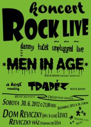 ROCK LIVE koncert v Leviciach - Pál-napi Rock bál Léván, Dom Reviczky, Levice, 30.6.2012