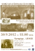 Židovská kultúra a umenie, syngóga Levice, 30.9.2012