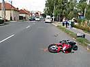Ďalšia nehoda motocyklistu v Leviciach