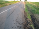 Dopravná nehoda medzi obcami Sazdice a Vyškovce nad Ipľom, 30.4.2012