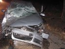 Dopravná nehoda medzi Vráblami a Tehlou, 21.11.2011