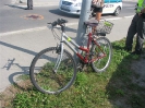 Dopravná nehoda v Šahách - s autom zachytil cyklistku