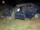 Medzi Šahami a Tešmakom vyšla s autom mimo cesty, 15.9.2012