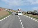 V zákrute medzi obcami Čaka a Kolta prišiel motorkár o život, 22.3.2014