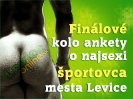 Finálové kolo ankety o najsexi športovca mesta Levice