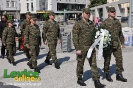 Kladenie vencov k 67. výročiu ukončenia 2 sv. vojny, Levice, 9.5.2012