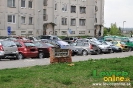 Poškodený elektrický rozvádzač na sídlisku Vinohrady Levice