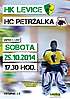 HK Levice - HC Petržalka, 6. kolo, 25.10.2014