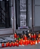 Spomienka pred štadiónom