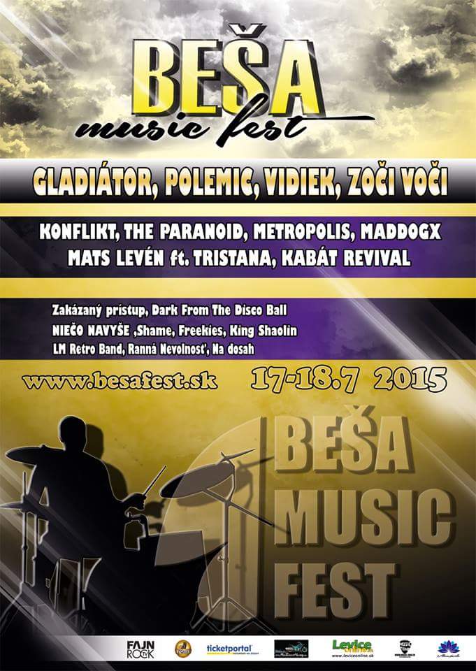 Beša Music Fest 2015 - dva dni plné hubobných hviezd a zážitkov + súťaž!