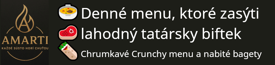 Amarti, Pradiarska 2, Levice - tu si oddýchnete a dobre sa najete