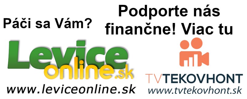 Podporte finančne Leviceonline.sk a TVTEKOVHONT.SK